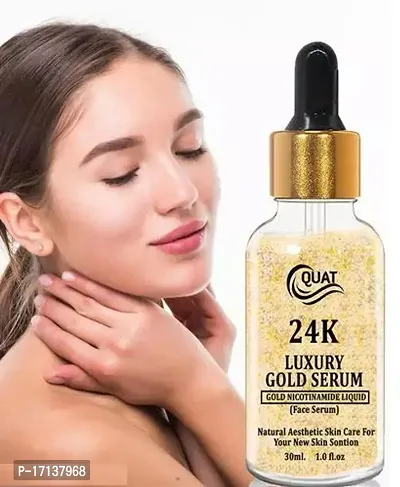 Pure 24 Carat Gold Face Serum For Anti-Aging, Fairness, Skin Brightening (30 Ml)-thumb0