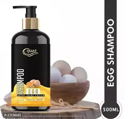 Natural Anti Hairfall Egg Shampoo 500Ml-thumb0