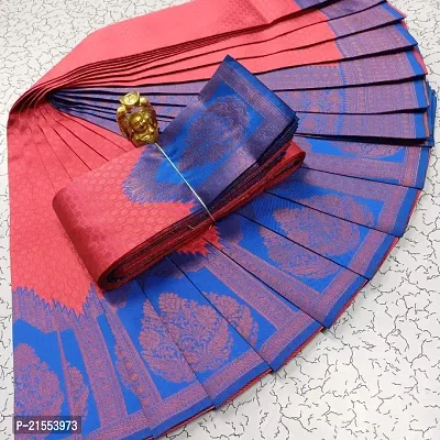 Classic Cotton Silk Jacquard Saree with Blouse piece