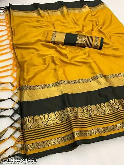 SOFT COTTON SILK SAREE.