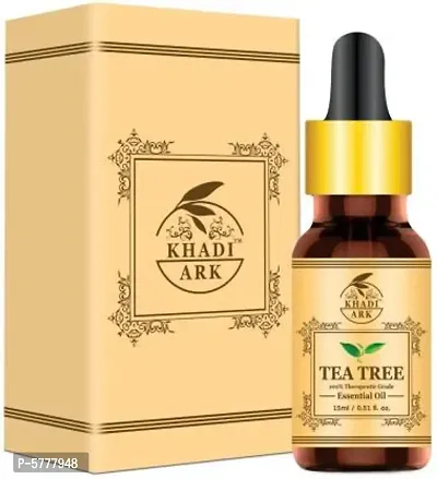 Khadi Ark Australian Tea Tree Oil and Lavender Oil For Hairs (Pack of 2, 15ml Each) Hair Oilnbsp;(30ml)
