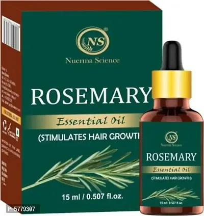 Nuerma Science Rosemary Essential Oil 100% Pure Therapeutic Grade For Fast Hair Growth  Anti Hair Fallnbsp;(15ml)-thumb0