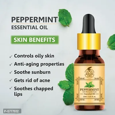 Khadi Ark Peppermint Oil For Hairs (Hair Growth  Anti Hair Fall) Hair Oil&nbsp;(15ml)-thumb4