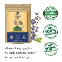 Khadi Ark Herbal Indigo Hair Care Powder 100 GM-thumb4