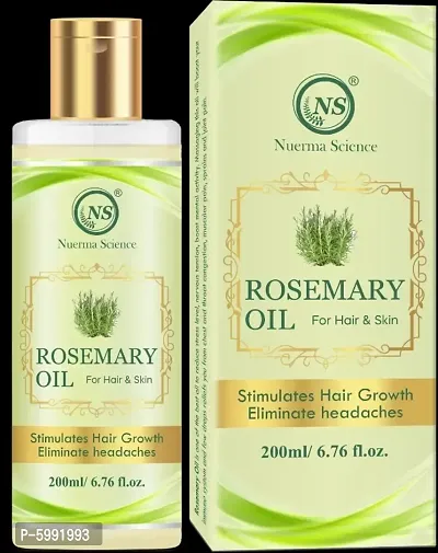 Nuerma Science Rosemary Oil For Fast Hair Growth and Healthy Scalp and Hair Oilandnbsp;200ml