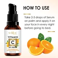 Skiura 20% Vitamin C Serum with Hyaluronic Acid For Advanced Skin Brightening, Anti Ageing, Anti Dark Circle, Fine Lines and Repair Sun Damaged Skin 30ml-thumb4