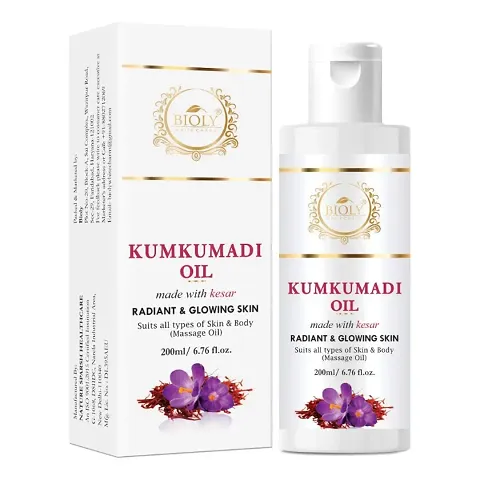 Best Selling Kumkumadi with Kesar Moisturizer Oil for Radiant and Fair Glowing Skin