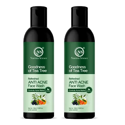 Nuerma Science Tea Tree Anti Acne Face Wash for C 200 ML