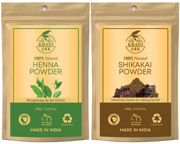 Khadi Ark Natural Powder for Long, Strong and Shiny Hair