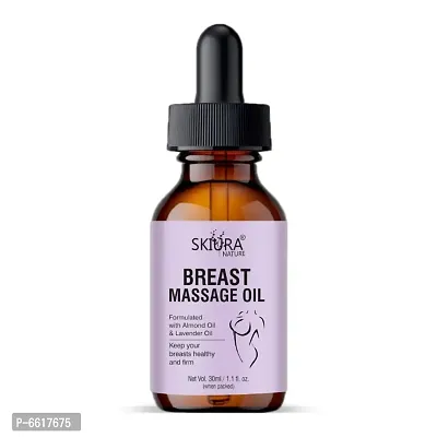 Skiura Breast Massage oil Natural Organic for Breast Growth and Natural Shape, Firming, Tightening 30 ML-thumb2
