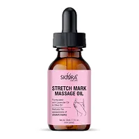 Skiura Stretch Mark Removal Massage Oil For Healing Stretch Marks From Hips, Legs and Belly 30 ML-thumb1