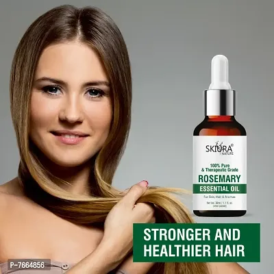 Skiura 100% Pure Rosemary Essential Oil Natural Organic For Anti Hair Fall, Anti Dandruff  Hair Growth Oil (30 ml)-thumb5