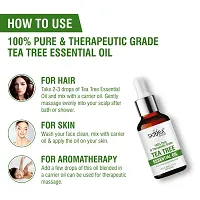 Skiura Pure Tea Tree Oil For Reduce Acne Pimple,  Anti Dandruff, Anti Hair Fall and Hair Growth (30 ML)-thumb2