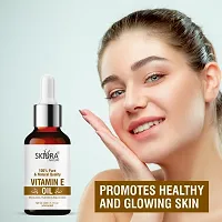 Skiura Pure Vitamin E Oil For Hair Growth, Nail, Eyelashes, Beard Growth  Heal Skin Cracked Heels (30 ml)-thumb3