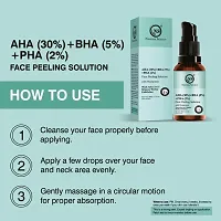 Nuerma Science AHA 30% + BHA 5% + PHA 2% Face Peeling Solution Serum with Hyaluronic&nbsp;(30 ml Each, Pack of 2) 60 ML-thumb2