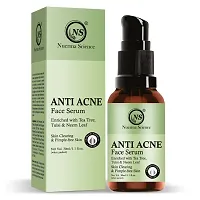 Nuerma Science Anti Acne Face Serum Enriched with Tea Tree Oil, Tulsi  Neem Extracts for Rediuce Acne, Pimplenbsp;(30 ml Each, Pack of 2) 60 ML-thumb4