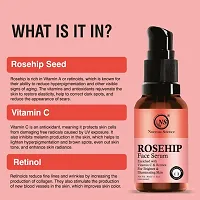 Nuerma Science 15% Rosehip Face Serum with 10% Vitamin C  .5% Retinol For Illuminating Skinnbsp;(30 ml)-thumb3