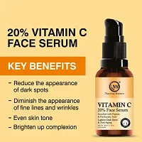Nuerma Science Vitamin C Serum for Face, Anti Aging Serum Hydrating  Brightening Serum for Dark Spots, Fine Lines and Wrinkles (30ml Eac, Pack of 2) 60 ML-thumb1