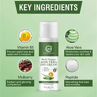 Nuerma Science Multi-Vitamin Aloe Vera Day Cream (SPF 30) with Peptide, Vitamin B3  Mulberry  (30 g)-thumb3