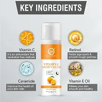 Nuerma Science Vitamin C Night Cream with Retinol  Ceramide For Skin Brightening (30 gm)-thumb3