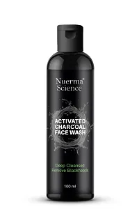 Nuerma Science Activated Charcoal Face Wash for Deep Cleansing  Tan Removal Makes Skin Soft, Smooth Healthy Glowing (100 ML)-thumb3