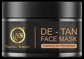 Nuerma Science De Tan Mask For Soft Smooth Healthy Fairness Skin Tone  Tan Removal Anti Acne (100 gm)-thumb4