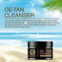 Nuerma Science De Tan Face Cleanser for Deep Cleansing Sun Tan Removal  Makes Clean Soft Smooth Glowing Skin Tone (100GM Each, Pack of 2) 200 GM-thumb1