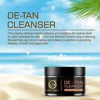 Nuerma Science De Tan Face Cleanser for Deep Cleansing Sun Tan Removal  Makes Clean Soft Smooth Glowing Skin Tone-100GM-thumb1