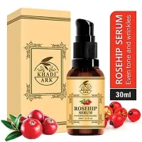 Khadi Ark Rosehip Face Serum, Skin Lightening Serum with Vitamin C, Retinol Benefits - 30 ML-thumb1