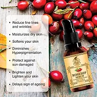 Khadi Ark Rosehip Face Serum, Skin Lightening Serum with Vitamin C, Retinol Benefits - 30 ML-thumb3