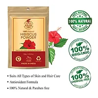 Khadi Ark Hibiscus Powder For Face Pack  Hair Care-thumb2