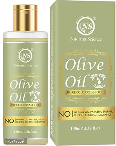 Nuerma Science Olive Oil Extra Virgin for Skin, Body  Hair (100 ML)