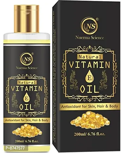 Nuerma Science Vitamin E Oil For Skin Hair 200 ML