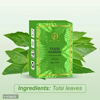 Nuerma Science Tulsi Powder Face Pack (100 GM)-thumb2