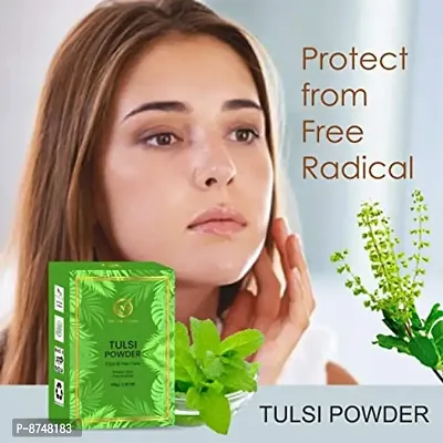 Nuerma Science Tulsi Powder Face Pack (100 GM)-thumb3