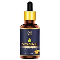 Nuerma Science Vitamin E Oil For Face - 15 ml | Best Oil For Face, Body and Nail From Veg Vitamin E Source | Nourish Your Face and Repair Damaged Skin Naturally-thumb2