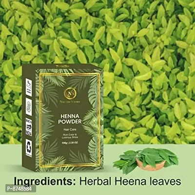 Nuerma Science Organic Henna Powder Hair Color (100 gm)-thumb2