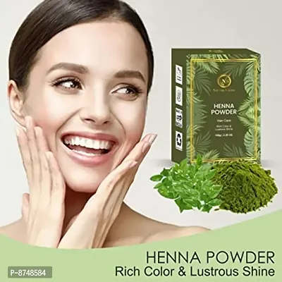 Nuerma Science Organic Henna Powder Hair Color (100 gm)-thumb3