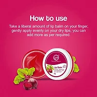 Nuerma Science Beetroot Lip Balm For Dry Damaged and Chapped Lips | An Ayurvedic Lip Moisturizer Lip Balm Enriched with Cocoa Butter, Shea Butter  Essential Oils (Paraben-free) - 6 gm-thumb2