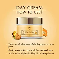 Khadi Ark Day Cream with SPF 30 Vitamin E  Almond oil for Skin Brightening-thumb2