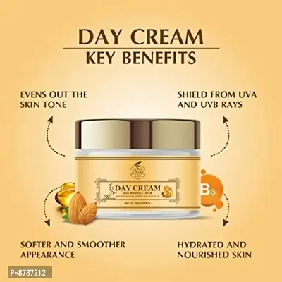 Khadi Ark Day Cream with SPF 30 Vitamin E  Almond oil for Skin Brightening-thumb4