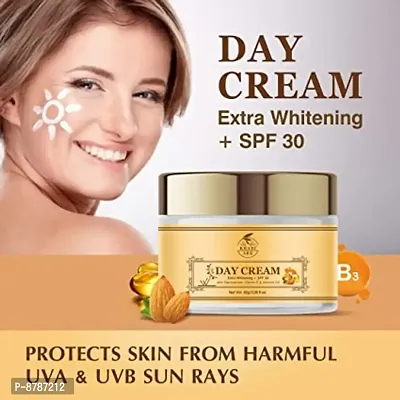 Khadi Ark Day Cream with SPF 30 Vitamin E  Almond oil for Skin Brightening-thumb5