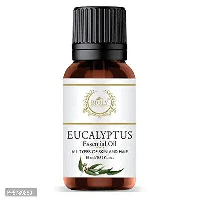 Bioly Eucalyptus Essential Oil (100% Natural  Pure) (15 ml)-thumb0