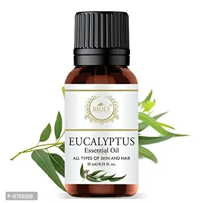 Bioly Eucalyptus Essential Oil (100% Natural  Pure) (15 ml)-thumb2