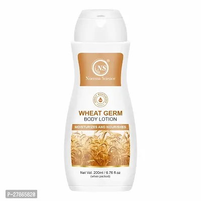 Nuerma Science Wheat Germ Body Lotion for Ultra Soft  Rich Skin enriched with Vitamin E Oil - 200 ML