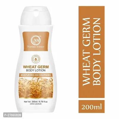 Nuerma Science Wheat Germ Body Lotion for Ultra Soft  Rich Skin enriched with Vitamin E Oil - 200 ML-thumb2