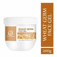 Nuerma Science Wheat Germ Face Gel for Acne, Scars  Pimples  Glowing Skin Enriched W/ Witch Hazel  Pure Aloe Vera - 200 GM-thumb1