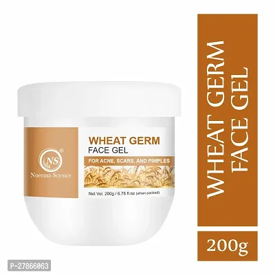 Nuerma Science Wheat Germ Face Gel for Acne, Scars  Pimples  Glowing Skin Enriched W/ Witch Hazel  Pure Aloe Vera - 200 GM-thumb2