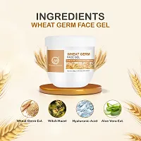 Nuerma Science Wheat Germ Face Gel for Acne, Scars  Pimples  Glowing Skin Enriched W/ Witch Hazel  Pure Aloe Vera - 200 GM-thumb4