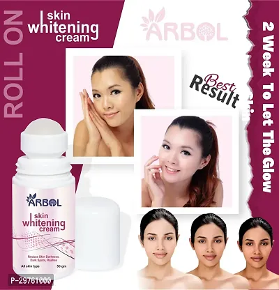 Arbol Skin Whitening Cream For Reduce Skin Darkness, Dark Spots, Rashes- 50 Grams